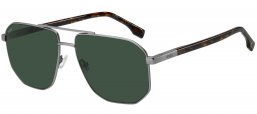 Gafas de Sol - BOSS Hugo Boss - BOSS 1832/S - R81 (QT) MATTE RUTHENIUM // GREEN