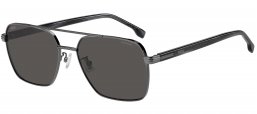 Gafas de Sol - BOSS Hugo Boss - BOSS 1846/G/S - V81 (M9) DARK RUTHENIUM BLACK // GREY POLARIZED