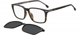 Monturas - BOSS Hugo Boss - BOSS 1847/G/C - 086 (M9) HAVANA // CLEAR + CLIP ON GREY POLARIZED