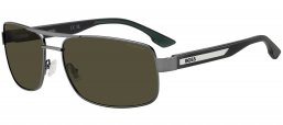 Gafas de Sol - BOSS Hugo Boss - BOSS 1906/S - KJ1 (L7) GREY // GREEN POLARIZED HIGH CONTRAST