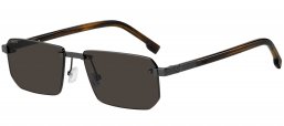 Gafas de Sol - BOSS Hugo Boss - BOSS 1918/S - V81 (IR) DARK RUTHENIUM BLACK // GREY