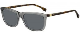 Sunglasses - BOSS Hugo Boss - BOSS 1489/S - ACI (IR) GREY HAVANA  // GREY BLUE
