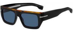Sunglasses - BOSS Hugo Boss - BOSS 1502/S - I62 (KU) BLACK HAVANA // BLUE GREY