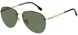 Gafas de Sol - BOSS Hugo Boss - BOSS 1537/F/SK - AOZ (QT) MATTE GOLD // GREEN