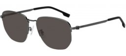 Gafas de Sol - BOSS Hugo Boss - BOSS 1538/F/SK - V81 (IR) DARK RUTHENIUM BLACK // GREY