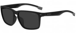 Sunglasses - BOSS Hugo Boss - BOSS 1542/F/S - O6W (25) MATTE BLACK GREY // GREY POLARIZED