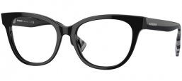 Lunettes de vue - Burberry - BE2375 EVELYN - 3001 BLACK