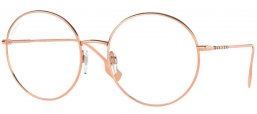 Sunglasses - Burberry - BE3132 PIPPA - 1337SB ROSE GOLD // CLEAR BLUE LIGHT FILTER