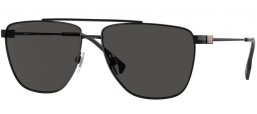 Sunglasses - Burberry - BE3141 BLAINE - 100187  BLACK // DARK GREY