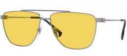 Lunettes de soleil - Burberry - BE3141 BLAINE - 100585  SILVER // YELLOW