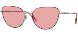 Lunettes de soleil - Burberry - BE3144 HARPER - 100584  SILVER // LIGHT VIOLET