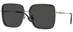 Lunettes de soleil - Burberry - BE3145D DIONNE - 110987  BLACK // DARK GREY