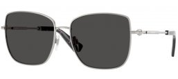 Gafas de Sol - Burberry - BE3158 - 100587  SILVER // DARK GREY
