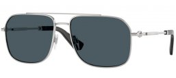 Gafas de Sol - Burberry - BE3159 - 100587  SILVER // DARK GREY