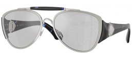 Gafas de Sol - Burberry - BE3161 - 100569  SILVER // LIGHT GREY TAMPO SILVER