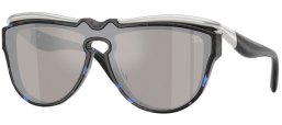 Gafas de Sol - Burberry - BE3162U - 10056G  HAVANA BLUE // LIGHT GREY MIRROR SILVER