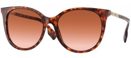 Sunglasses - Burberry - BE4333 ALICE - 331613  LIGHT HAVANA // BROWN GRADIENT