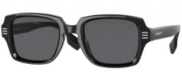 Gafas de Sol - Burberry - BE4349 ELDON - 300187 BLACK // DARK GREY