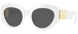 Sunglasses - Burberry - BE4361 SOPHIA - 300787 WHITE // DARK GREY