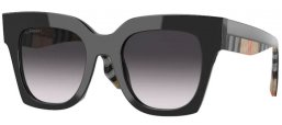 Gafas de Sol - Burberry - BE4364 KITTY - 39428G BLACK // GREY GRADIENT