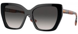 Sunglasses - Burberry - BE4366 TAMSIN - 40418G  BLACK // GREY GRADIENT