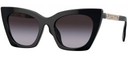 Gafas de Sol - Burberry - BE4372U MARIANNE - 30018G  BLACK // GREY GRADIENT