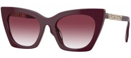 Lunettes de soleil - Burberry - BE4372U MARIANNE - 39798H  BURGUNDY // VIOLET GRADIENT