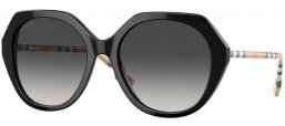 Gafas de Sol - Burberry - BE4375 VANESSA - 38538G  BLACK // GREY GRADIENT