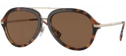 Gafas de Sol - Burberry - BE4377 JUDE - 300273  DARK HAVANA // DARK BROWN