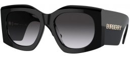Sunglasses - Burberry - BE4388U MADELINE - 30018G  BLACK // GREY GRADIENT