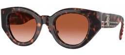 Sunglasses - Burberry - BE4390 MEADOW - 300213  DARK HAVANA // BROWN GRADIENT