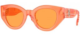 Sunglasses - Burberry - BE4390 MEADOW - 4068/7 ORANGE // ORANGE