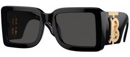 Sunglasses - Burberry - BE4406U - 300187  BLACK GOLD  // DARK GREY