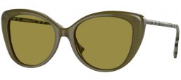 Lunettes de soleil - Burberry - BE4407 - 4090/2 GREEN // GREEN