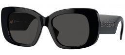 Sunglasses - Burberry - BE4410 - 300187  BLACK // DARK GREY