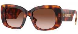 Sunglasses - Burberry - BE4410 - 331613  LIGHT HAVANA // BROWN GRADIENT