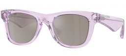 Sunglasses - Burberry - BE4426 - 40956G  VIOLET // LIGHT GREY MIRROR SILVER