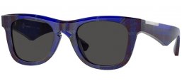 Sunglasses - Burberry - BE4426 - 411487  BLUE CHECKERED // DARK GREY