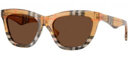 Gafas de Sol - Burberry - BE4435 - 414673  SAND CHECKERED // DARK BROWN