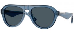 Gafas de Sol - Burberry - BE4437U - 411787  BLUE // DARK GREY