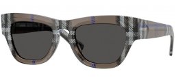Gafas de Sol - Burberry - BE4440U - 414787  GREY CHECKERED // DARK GREY