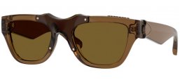 Gafas de Sol - Burberry - BE4445U - 414373  GREEN // DARK BROWN