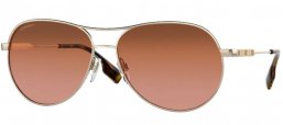 Sunglasses - Burberry - BE3122 TARA - 110913 LIGHT GOLD // BROWN GRADIENT