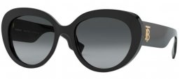 Sunglasses - Burberry - BE4298 ROSE - 3001T3 BLACK // GREY GRADIENT POLARIZED