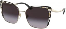 Sunglasses - Bvlgari - BV6179 - 278/8G PALE GOLD BLACK // GREY GRADIENT