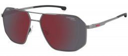 Gafas de Sol - Carrera - CARRERA DUCATI CARDUC 037/S - R80 (H4) MATTE DARK RUTHENIUM // RED MIRROR POLARIZED