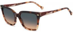 Gafas de Sol - Carolina Herrera - HER 0361/S - 3ZK (TH) BURGUNDY HAVANA GOLD // GREEN GRADIENT ORANGE