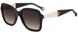 Gafas de Sol - Carolina Herrera - HER 0373/S - 0WM (HA) BLACK BEIGE // BROWN GRADIENT