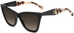 Gafas de Sol - Carolina Herrera - HER 0374/S - 807 (HA) BLACK // BROWN GRADIENT
