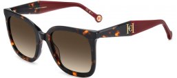 Gafas de Sol - Carolina Herrera - HER 0375/G/S - 086 (HA) DARK HAVANA // BROWN GRADIENT